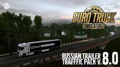 Russian Trailer Traffic Pack v8.0