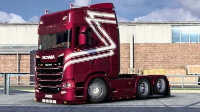 Scania R-S 2016 Next Gen Holland Style Extended Bumper v3.0