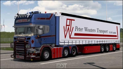 Scania R520 Peter Wouters+Trailer v4.0 1.53