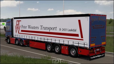 Scania R520 Peter Wouters+Trailer v4.0 1.53