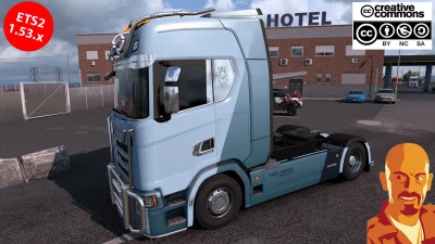 SCANIA S BEV ELECTRIC OWNABLE & IMPROVED v1.0 ETS2 1.53.x