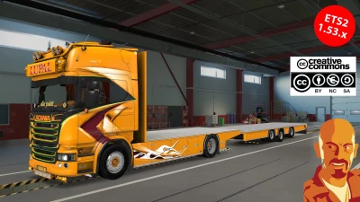 SCANIA STREAMLINE 730 LUPAL v4.0 ETS2 1.52-1.53.x