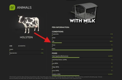 Small Dynamic Cow Pastures With Milk v1.0.0.0