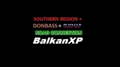 Southern Region & Donbass Map & RusMap Road Connection v152.0