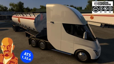 TESLA SEMI TRUCK 2019 v1.0 ATS 1.51.x