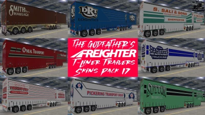 The Godfather's Freighter T-Liner Trailer Skins Pack 17 v1.0