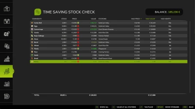 Time Saving Stock Check v1.0.0.0