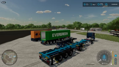 Volvo f12 en 20ft en DTEC chachis v1.0.0.0