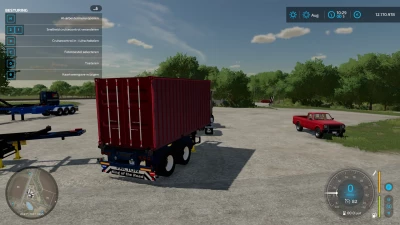 Volvo f12 en 20ft en DTEC chachis v1.0.0.0