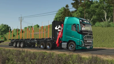 Volvo FH16 6x4 + PALFINGER EPSILON M12Z v1.0.0.0