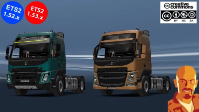 VOLVO FM & FMX v2.2 ETS2 1.52-1.53.x