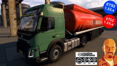 VOLVO FM & FMX v2.2 ETS2 1.52-1.53.x