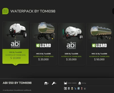 Water Trailer Pack v1.0.0.0