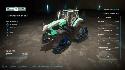 2019 Deutz Series 9 v1.0.0.0