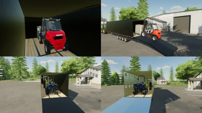 40' Flatbed Autoloading Bale Trailer v1.1.0.2