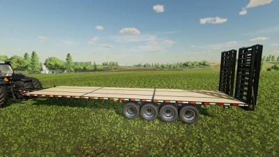 40' Flatbed Autoloading Bale Trailer v1.1.0.2