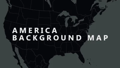 America Background Map v3.0