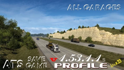 ATS Save-Profile (All Map DLCs Required) v1.53.1.1s