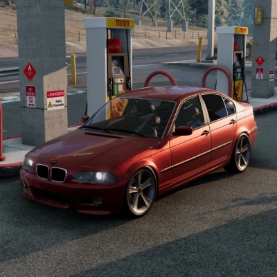 BMW 3 Series Sedan E46 M3 BeamNG 0.3x