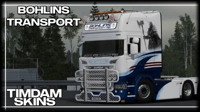 Bohlins Transport AB for JUseeTV Scania v1.0