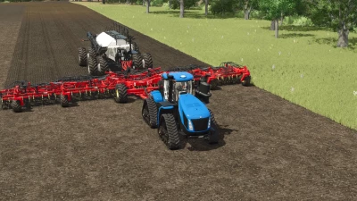 Bourgault 3320-76 Paralink Hoe Drill + 7950 Air Cart v1.0.0.0