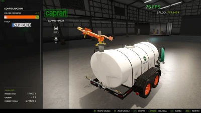 Caprari Agricultural Trailer v1.0.0.0