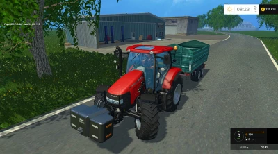 CASE IH JXU 115 4WD FL EXTRA HIT NEW RED USA V1.0.1.0