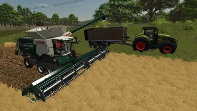 CLAAS Lexion combine harvester v1.0.0.0