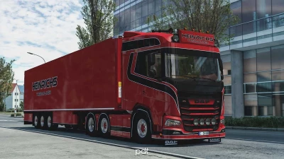 DAF XG Heinrichs Thermoliner + Trailer v2.0 1.53