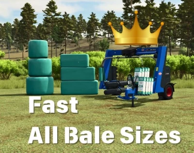 Fast Wrapping For All Bale Sizes v1.0.0.0