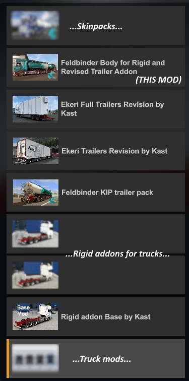 Feldbinder Body for Rigid and Revised Trailer Addon by Kast v2.0 1.53