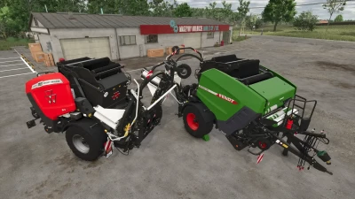 Fendt / MF baler wrapper combination v1.0.0.0