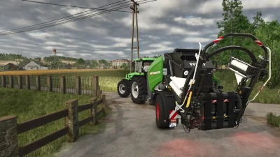 Fendt / MF baler wrapper combination v1.0.0.0