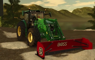 FS25 Boss SK Box Plow v1.0.0.0