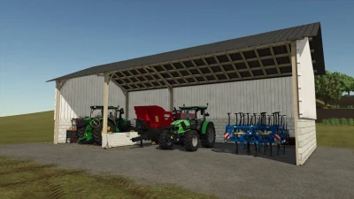 FS25 Sheet metal shed v1.0.0.0