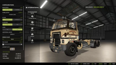 FS25 Transtar Eagle Truck v1.0.0.0