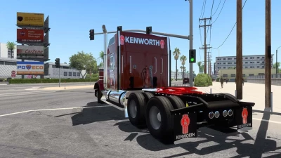 Kenworth T800 + Tuning Megamod v1.4