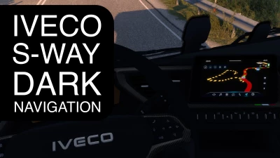 IVECO S-Way Dark Navigation v1.0