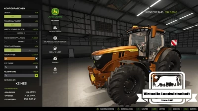 John Deere 6R Series with color selection v1.0.0.0