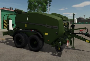 John Deere Round Bales Without Stopping v1.0.0.0