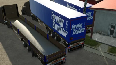 KÖGEL 16.5m flatbed tarpaulin trailer v1.0.1.0