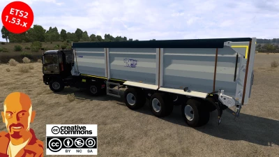 KRAMPE SB3060 AGRAR TRAILER v3.0 ETS2 1.53.X