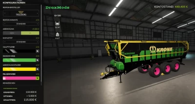 Krone GX520 by DraxMods v1.0.0.0