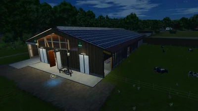 Large stable with wood-look facade v1.0.0.0