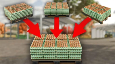 Larger capacity pallets v1.0.0.0