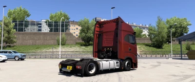 Low deck chassis addon for SCS Iveco S-Way by Sogard3 v1.0