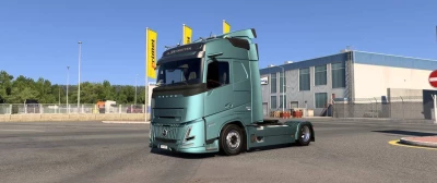 Low deck chassis addon for SCS Volvo FH4/5/6 by Sogard3 v1.1