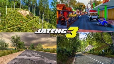 Map Jateng V3.2 Save Profile Download ETS2 1.53