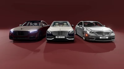 Mercedes S class Maybach Pack (AMG + Brabus + Mansory) v1.0