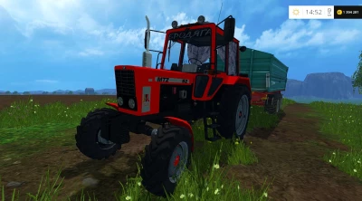 MTZ 82 PRONAR NAREW 4WD NEW RED EXTRA HIT MEGA TUNING V1.0